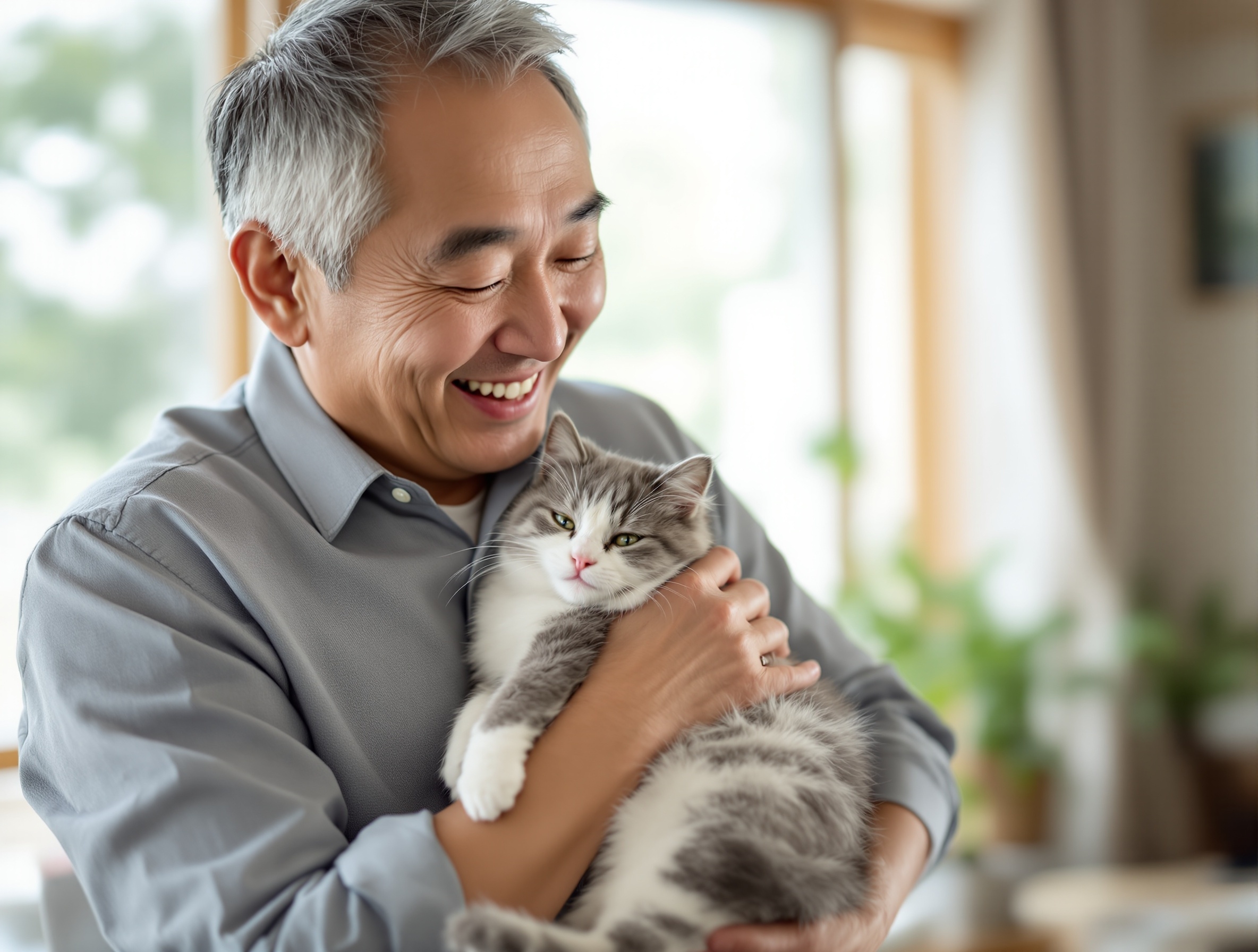 高橋 誠様とスコティッシュフォールド